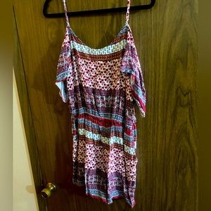 Rue 21 printed romper -Boho- size XL, NWT
